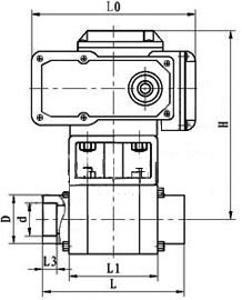 Q11N綯ѹPN100PN320γߴͼ