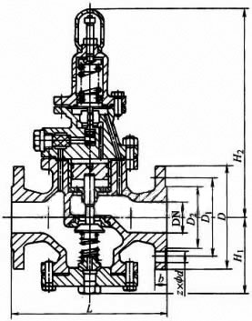 Y43H-25Cȵʽѹγߴͼ