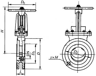 PZ73HPZ73FPZ73YֶբբPN10PN16γߴͼ